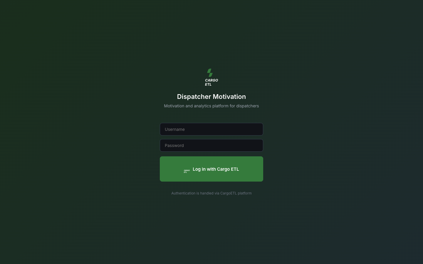 Sign-in page